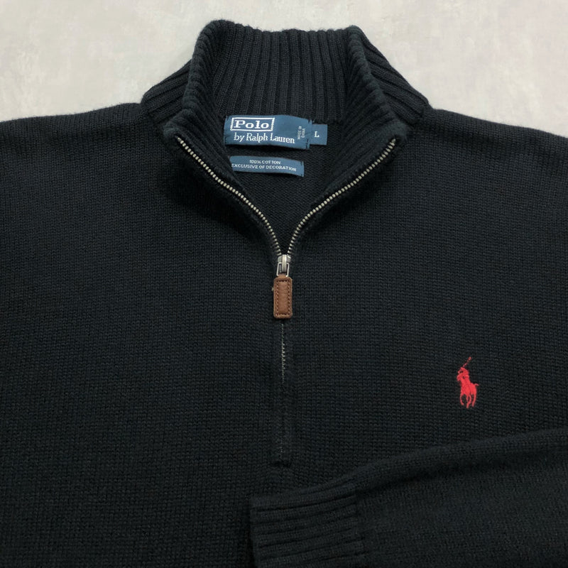 Polo Ralph Lauren Knit Quarter Zip (L/SHORT)