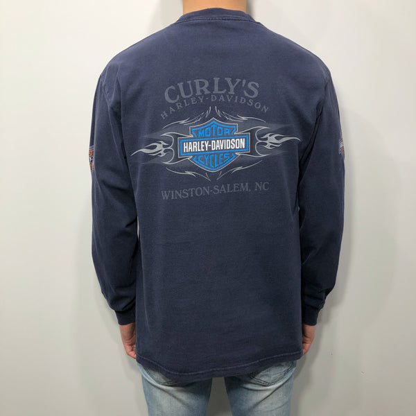 Harley Davidson T-Shirt Winston-Salem North Carolina USA (XS-S)