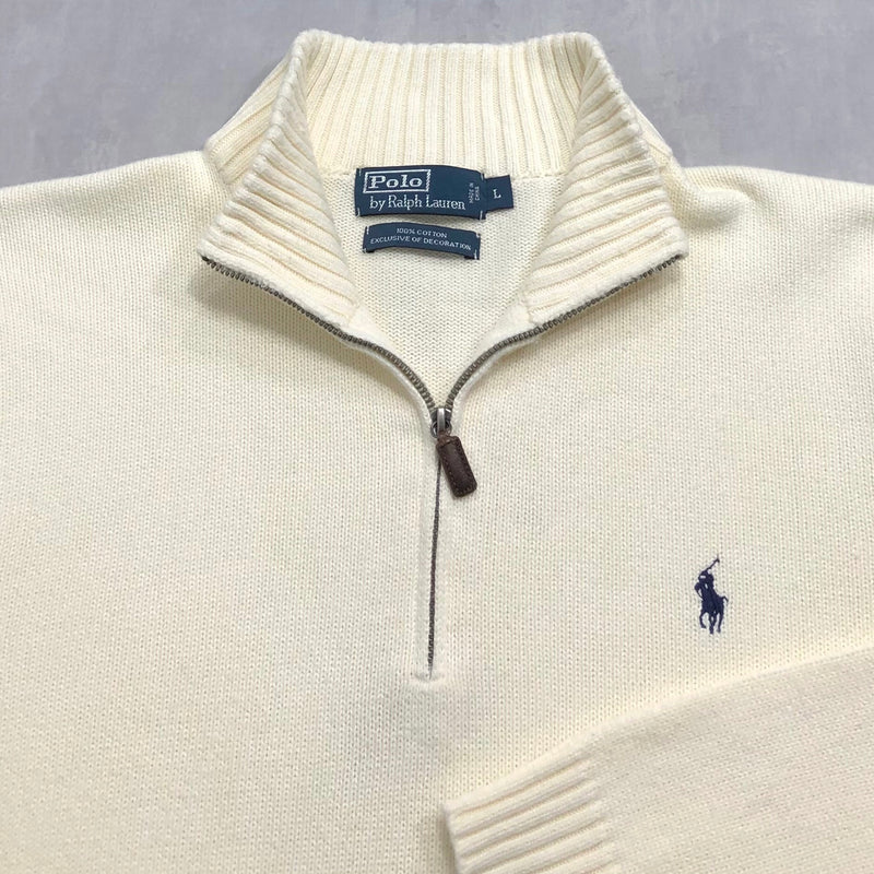 Polo Ralph Lauren Knit Quarter Zip (L/SHORT)