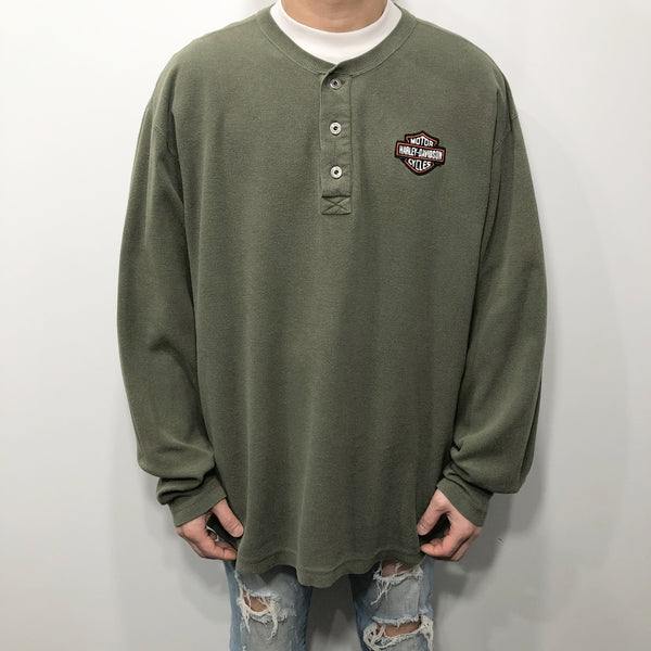 Harley Davidson Button Up Tee American Legend (XL)