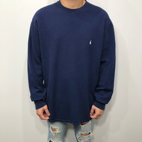 Polo Ralph Lauren Mini Waffle T-Shirt Long Sleeved (XL)