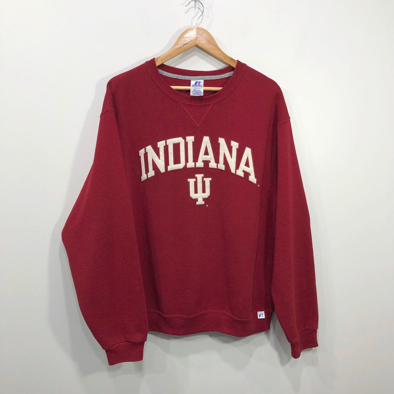 Russell Fleeced Sweatshirt Indiana Uni Hoosiers (M)
