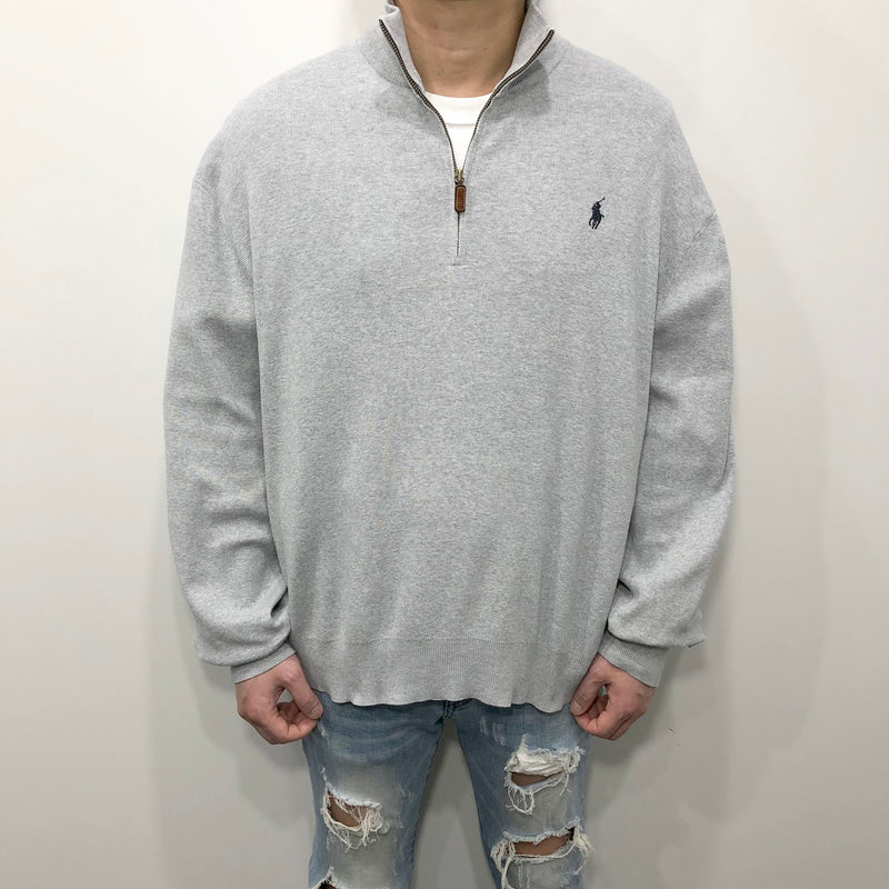 Polo Ralph Lauren Knit Quarter Zip (L/BIG/SHORT)