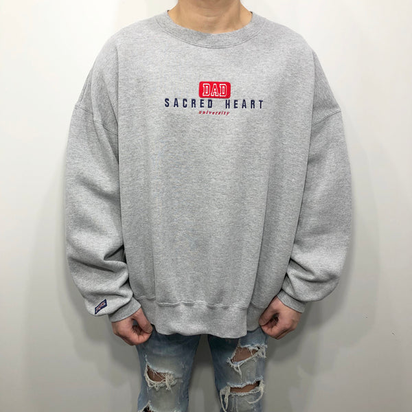 Vintage Jansport Sweatshirt Sacred Heart Uni (2XL/BIG/SHORT)