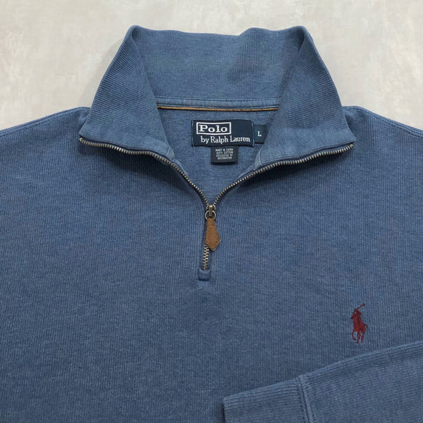 Polo Ralph Lauren Knit Quarter Zip (L/SHORT)