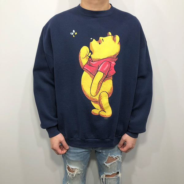 Vintage Pooh Sweatshirt USA (M/BIG)