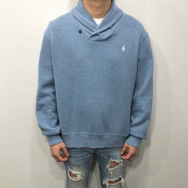 Polo Ralph Lauren Shawl Knit Sweater (L/SHORT)