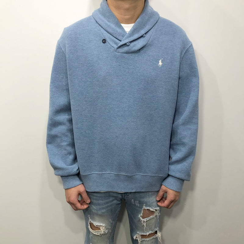 Polo Ralph Lauren Shawl Knit Sweater (L/SHORT)