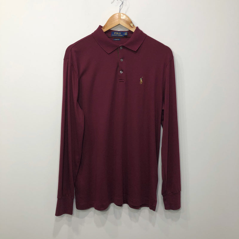 Polo Ralph Lauren Polo Shirt Long Sleeved (M)