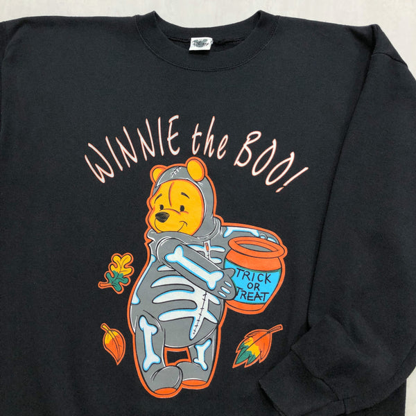 Vintage Disney Fleeced Sweatshirt Pooh (XL)