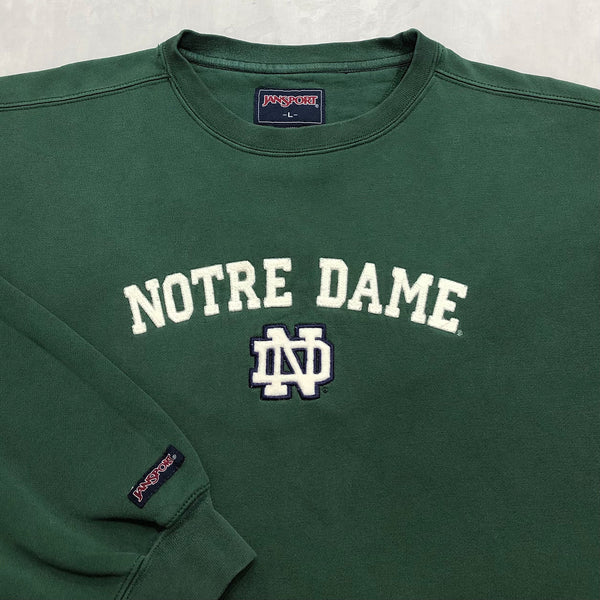 Vintage Jansport Sweatshirt Notre Dame Uni (L)