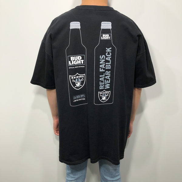 Vintage T-Shirt NFL Las Vegas Raiders Bud Light (2XL/BIG)