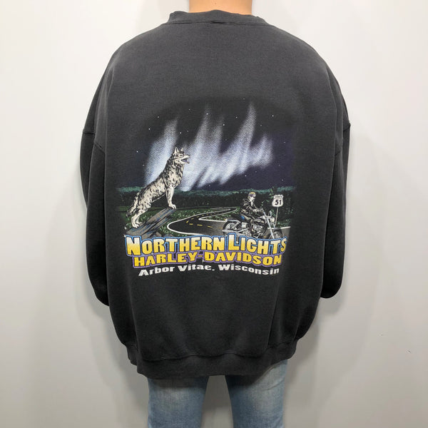 Vintage Harley Davidson Sweatshirt USA (2XL)