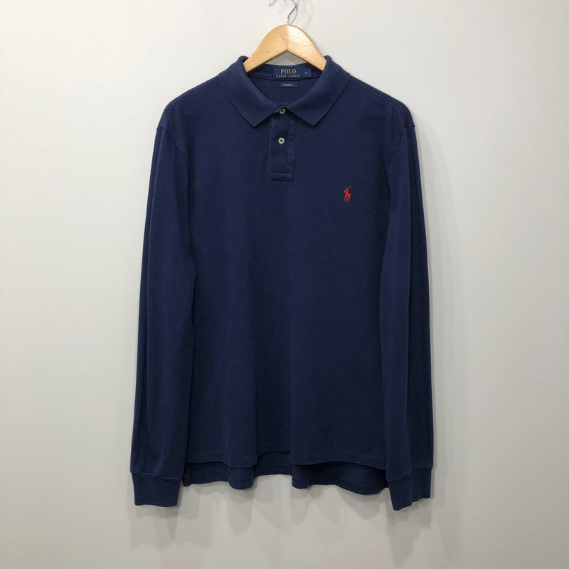 Polo Ralph Lauren Polo Shirt Long Sleeved (L)