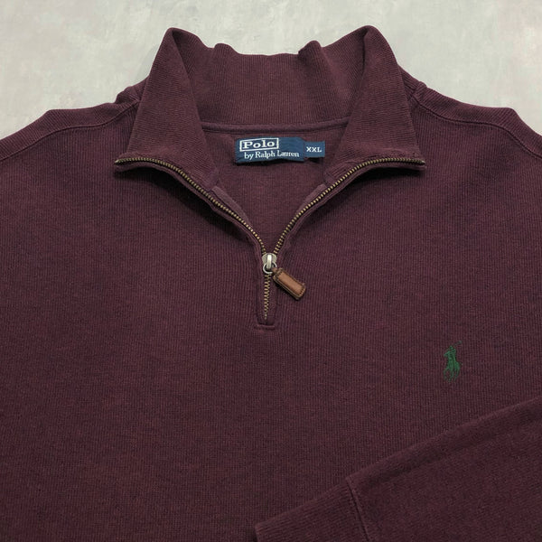 Polo Ralph Lauren Knit Quarter Zip (3XL/BIG)