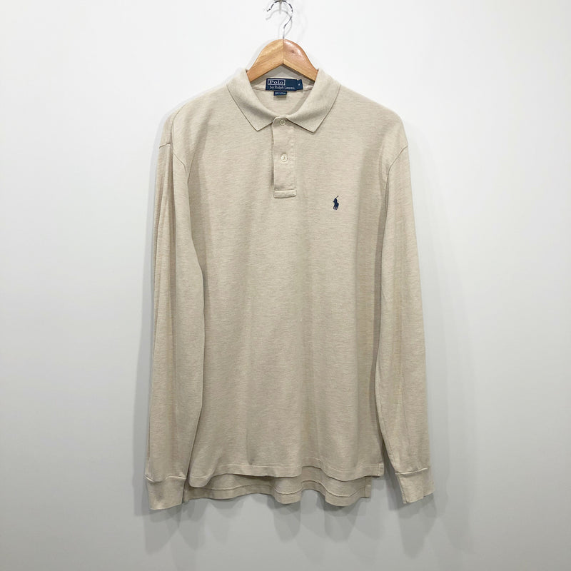 Polo Ralph Lauren Polo Shirt Long Sleeved (L)