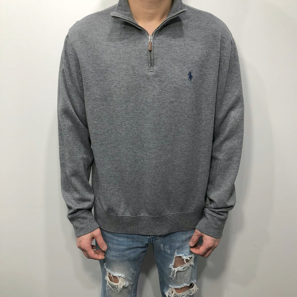 Polo Ralph Lauren Quarter Zip Sweatshirt (S-M/SHORT)