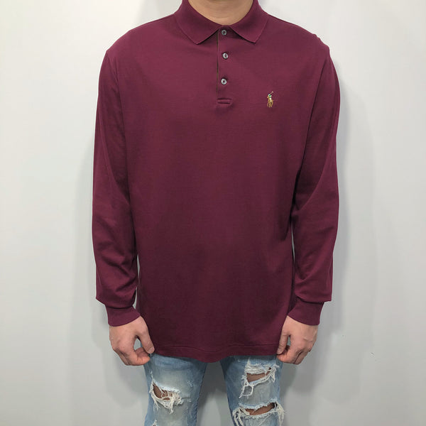 Polo Ralph Lauren Polo Shirt Long Sleeved (M)