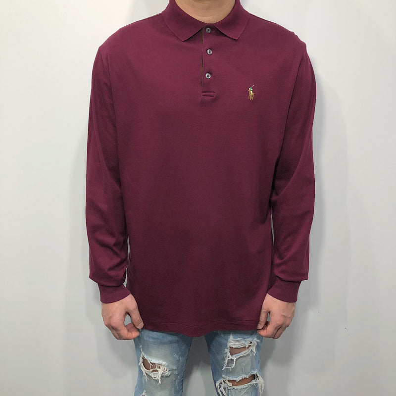 Polo Ralph Lauren Polo Shirt Long Sleeved (M)
