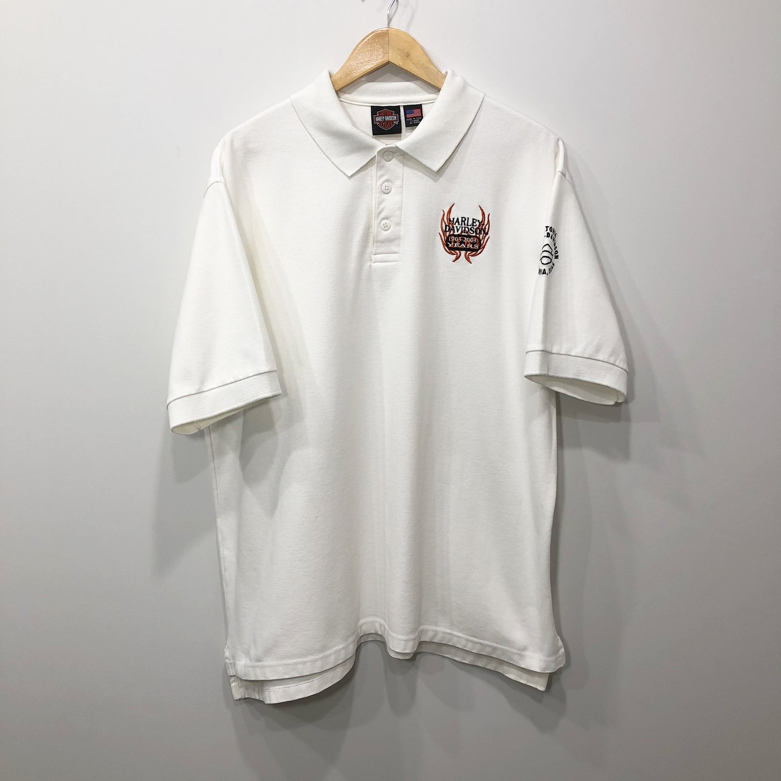 Harley Davidson Polo Shirt Victoria Texas USA (XL-2XL