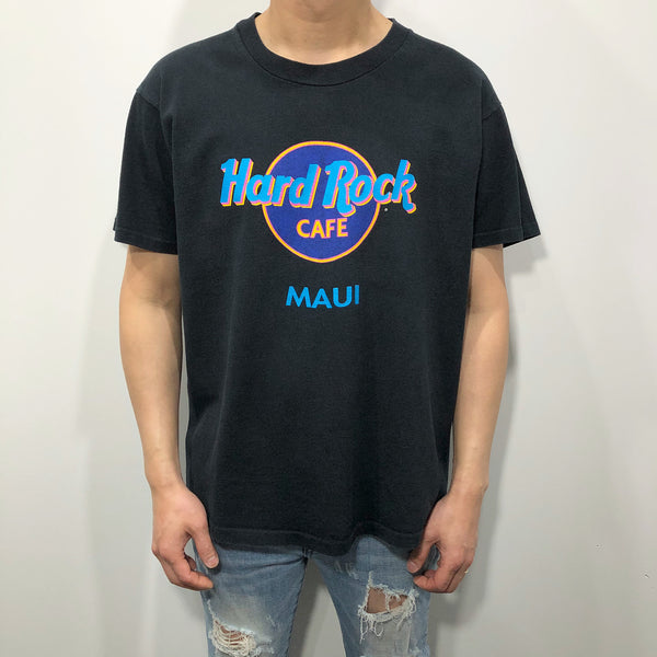 Vintage Anvil T-Shirt Hard Rock Cafe Maui USA (M)
