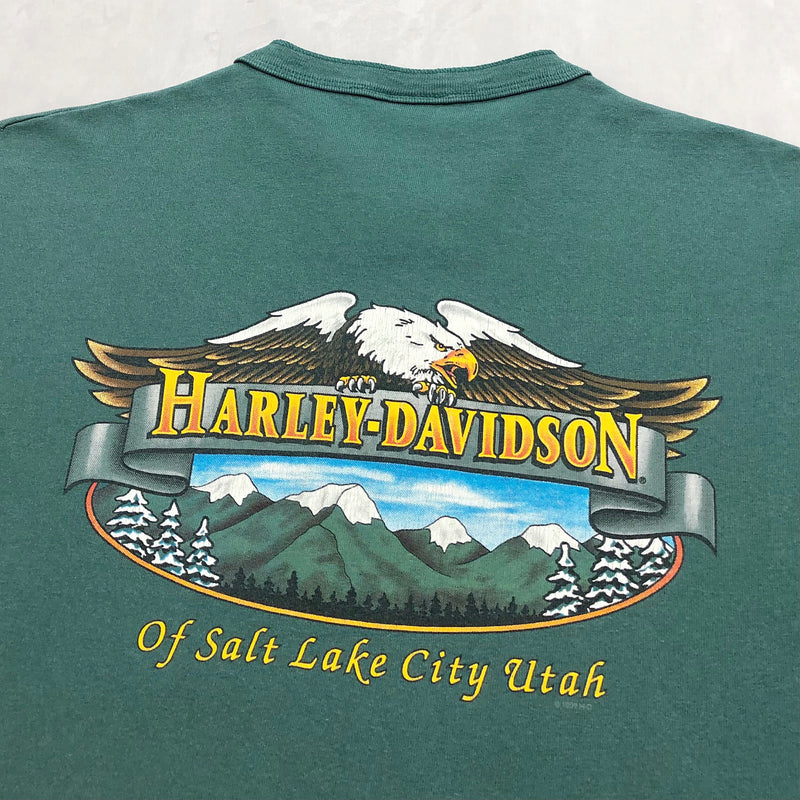 Harley Davidson T-Shirt 1997 Salt Lake City Utah USA (XL)