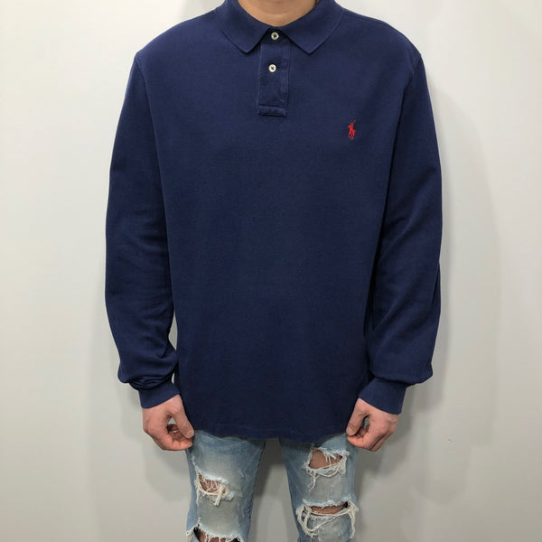 Polo Ralph Lauren Polo Shirt Long Sleeved (L)
