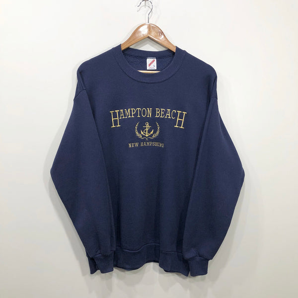 Vintage Sweatshirt Hampton Beach USA (M-L)