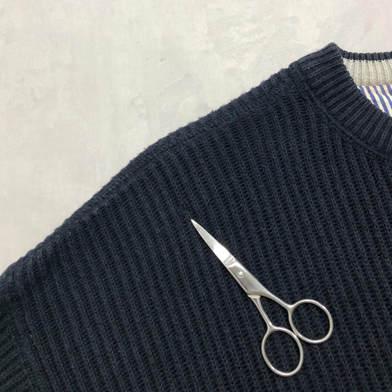 Vintage Tommy Hilfiger Knit Sweater Lion Crest Logo (L)