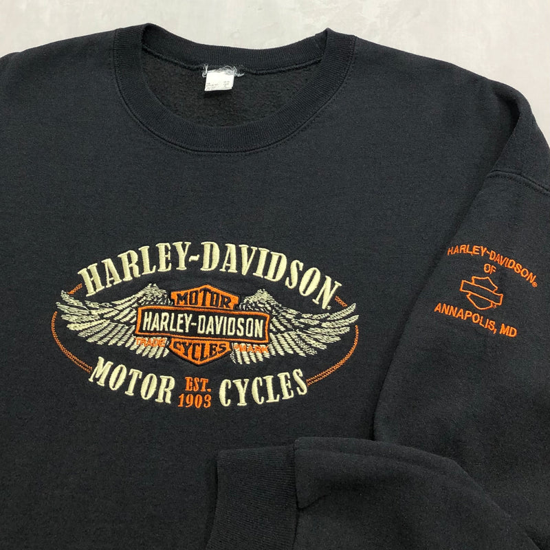 Harley Davidson Sweatshirt Annapolis Maryland (XL)