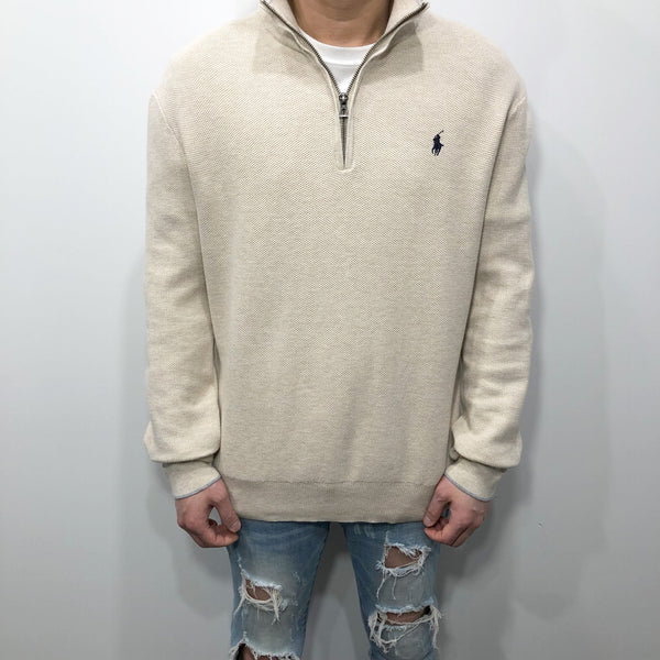 Polo Ralph Lauren Knit Quarter Zip (L)