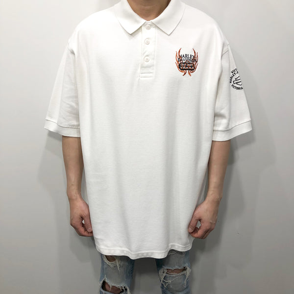 Harley Davidson Polo Shirt Victoria Texas USA (XL-2XL)