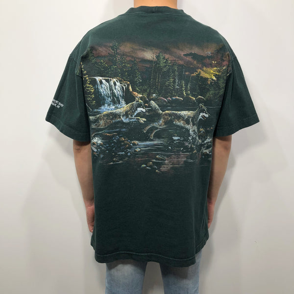 Vintage T-Shirt Chuck's Sport Shop Tomahawk Wisconsin USA (XL)