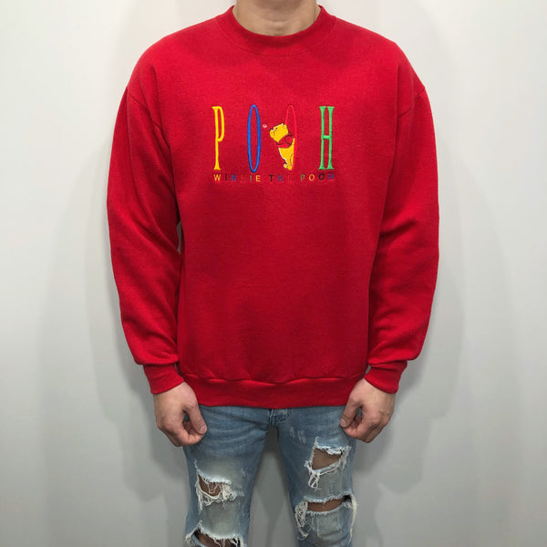 Vintage Pooh Sweatshirt USA (S/SHORT)