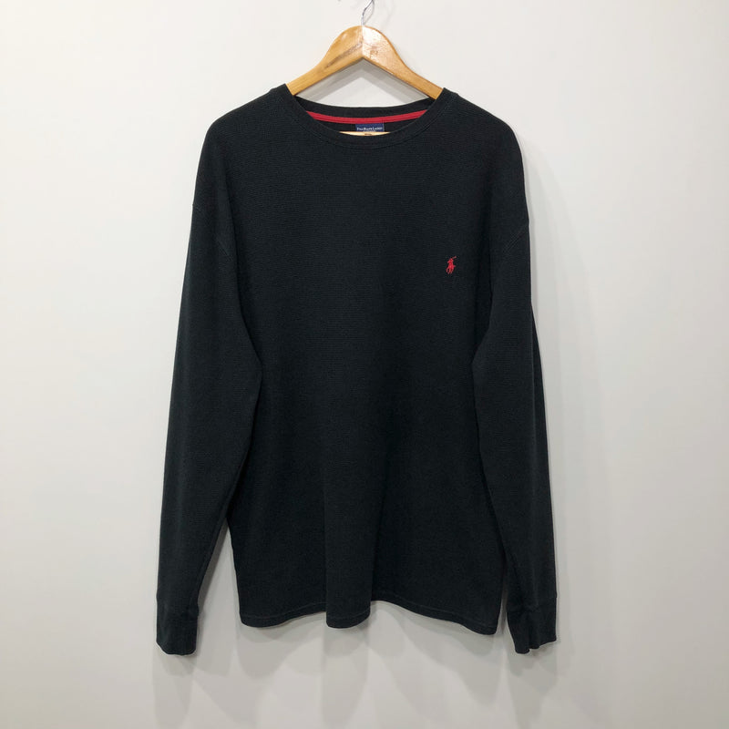 Polo Ralph Lauren Mini Waffle T-Shirt Long Sleeved (2XL)