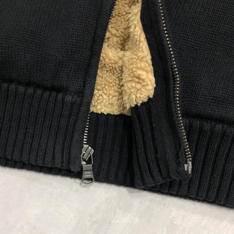Tommy Hilfiger Sherpa Lined Heavy Knit Full Zip (2XL/TALL)