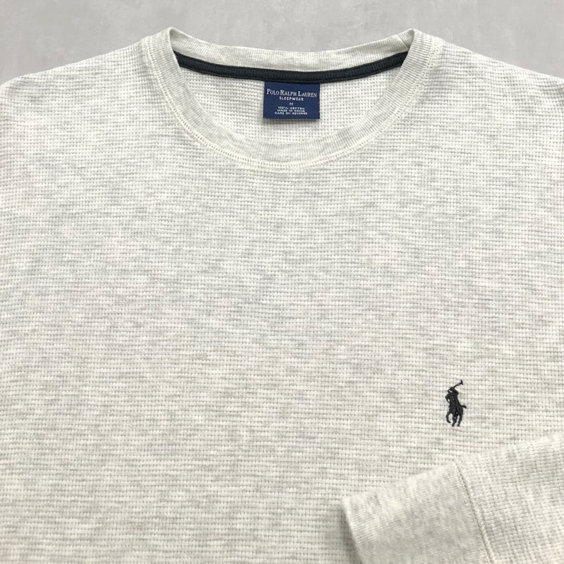 Polo Ralph Lauren Mini Waffle T-Shirt Long Sleeved (M)