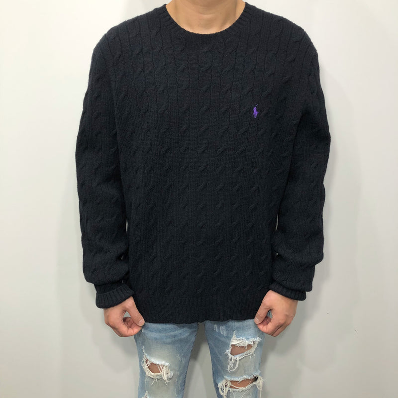Polo Ralph Lauren Wool Angora Knit Sweater (L/SHORT)