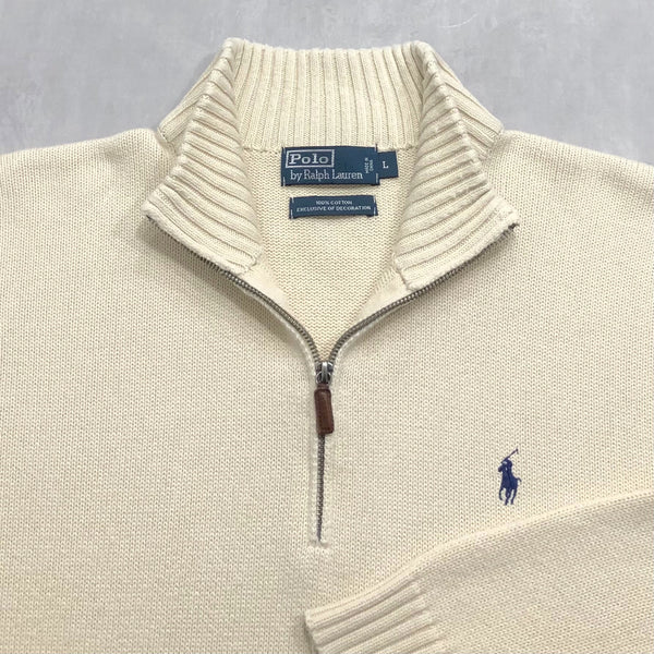 Polo Ralph Lauren Knit Quarter Zip (L/SHORT)