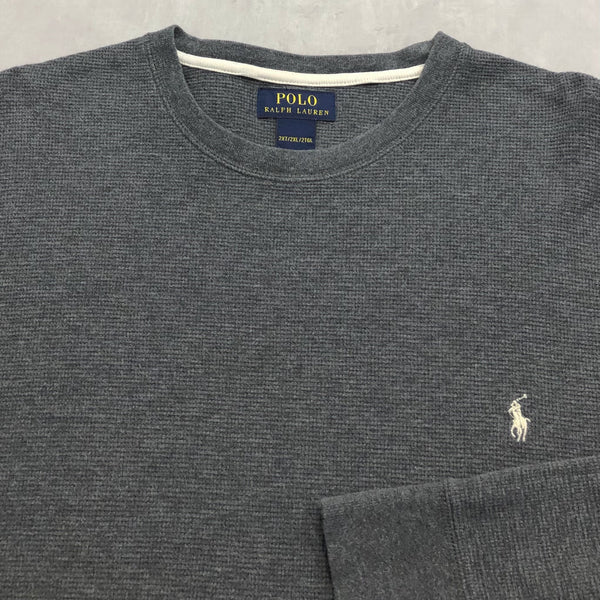 Polo Ralph Lauren Mini Waffle T-Shirt Long Sleeved (2XL)