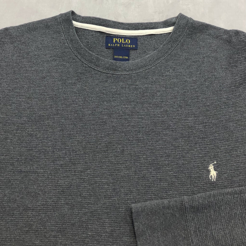 Polo Ralph Lauren Mini Waffle T-Shirt Long Sleeved (2XL)