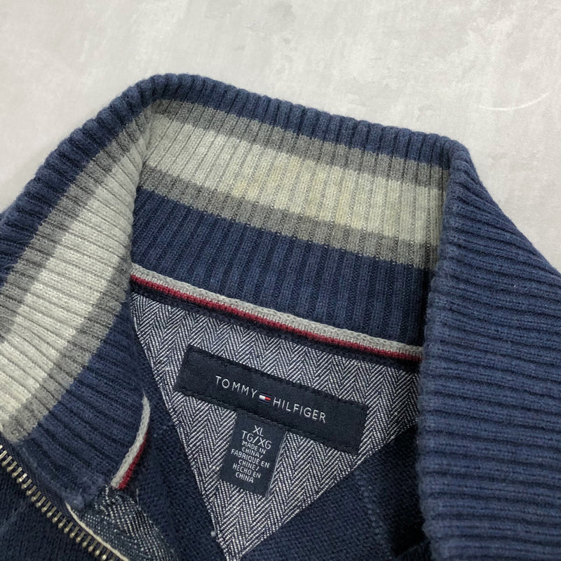 Tommy Hilfiger Knit Quarter Zip (XL)