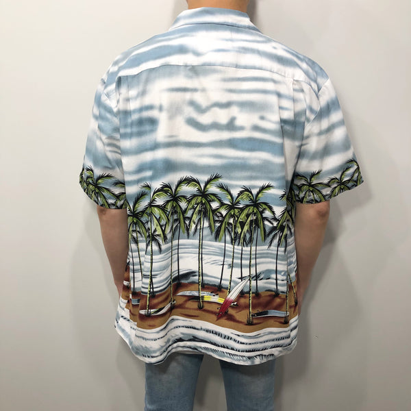 Vintage Hawaiian Cotton Shirt (M)