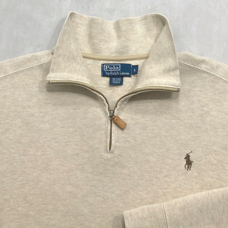 Polo Ralph Lauren Knit Quarter Zip (L/SHORT)