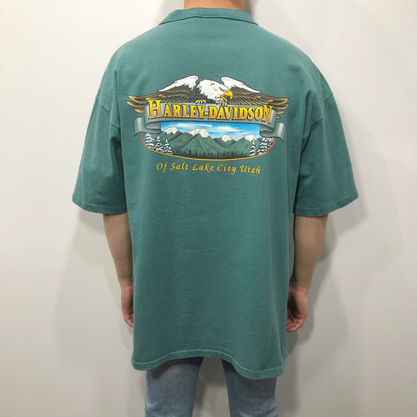 Harley Davidson T-Shirt 1997 Salt Lake City Utah USA (XL)