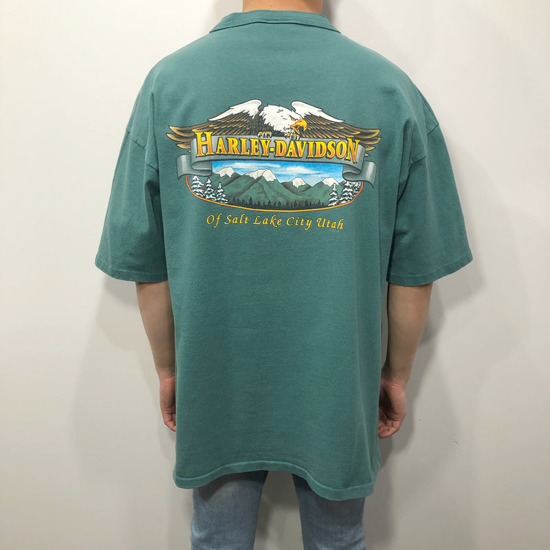 Harley Davidson T-Shirt 1997 Salt Lake City Utah USA (XL)