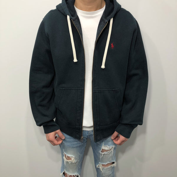 Polo Ralph Lauren Fleeced Hoodie Zip (M/SHORT)