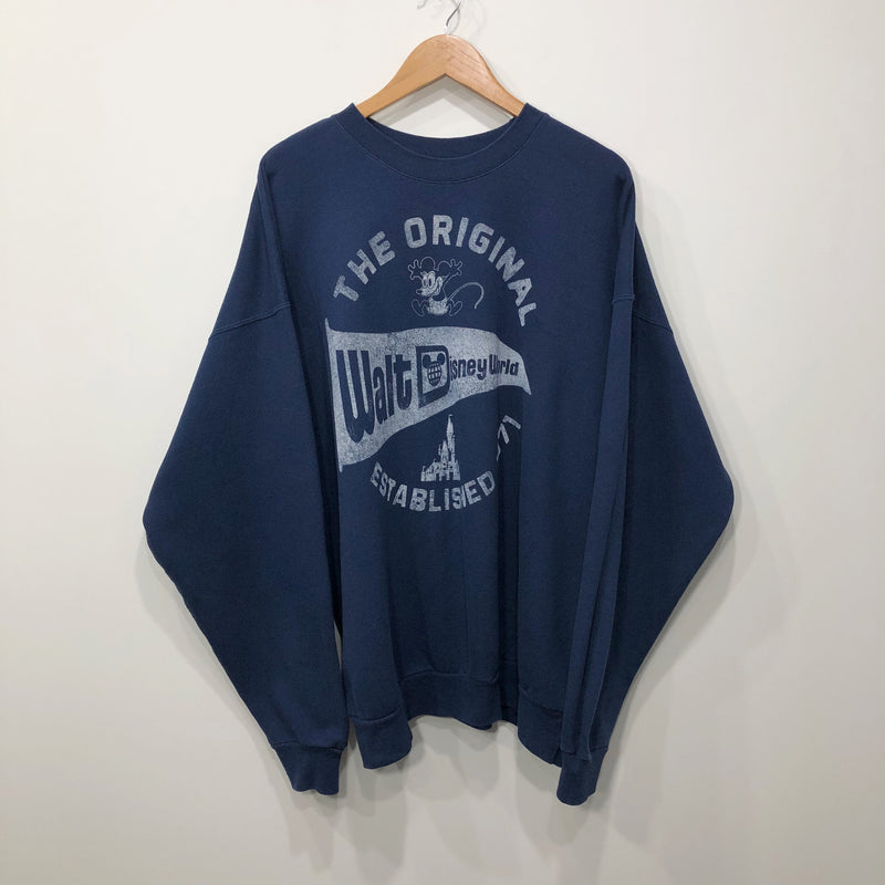 Disney Fleeced Sweatshirt Walt Disney World (2XL)