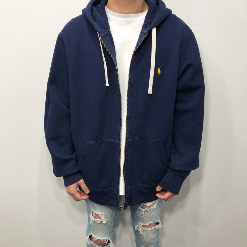 Polo Ralph Lauren Fleeced Hoodie Zip (XL)