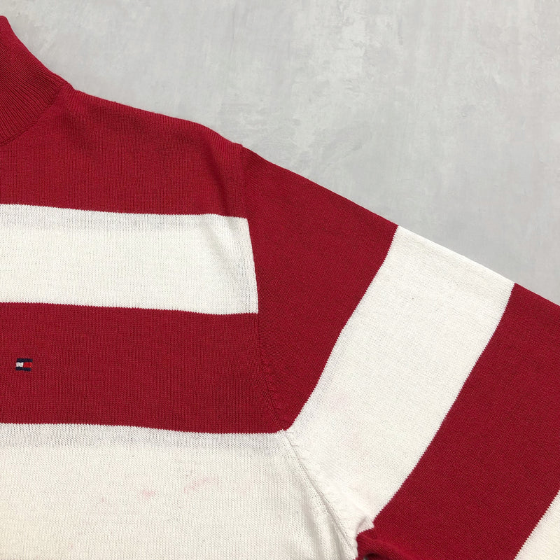 Tommy Hilfiger Denim Knit Quarter Zip (L/BIG)